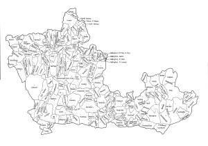Berkshire Parish Map early 20th C